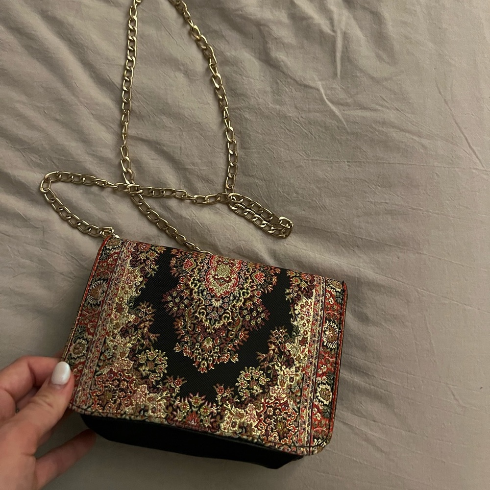 Unique Pattern Crossbody Purse